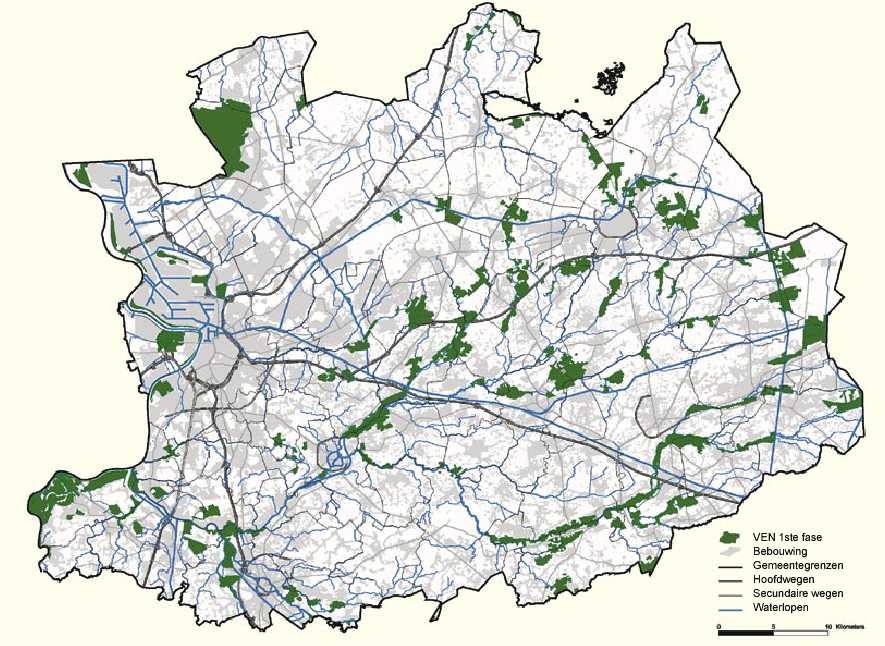 kaart VEN Antwerpen
